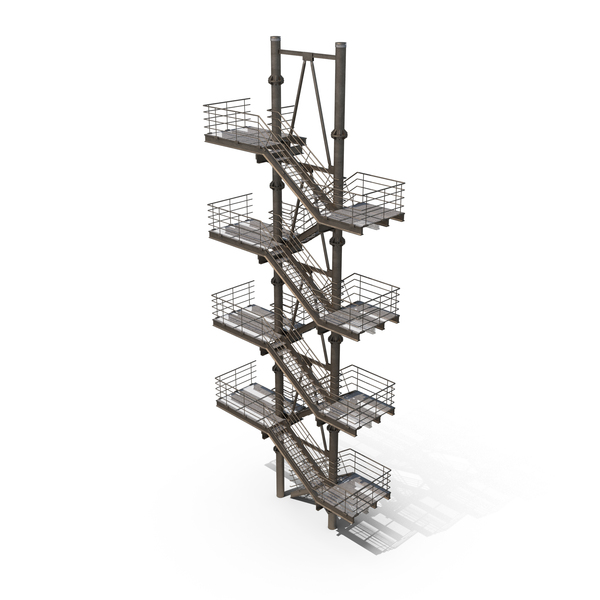 Modular Fire Escape PNG & PSD Images Modular Fire Escape PNG & PSD Images