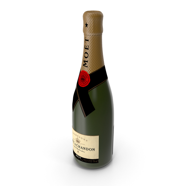 Bottle: Moet Champagne PNG & PSD Images
