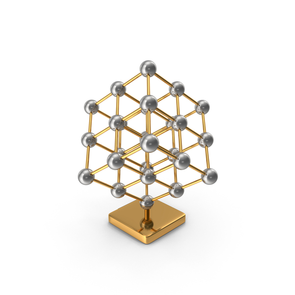 Molecule: Molecular Silver Prism PNG & PSD Images Molecule: Molecular Silver Prism PNG & PSD Images