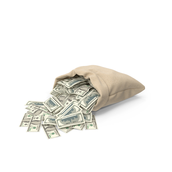 Money Bag Full Of Banknotes PNG & PSD Images Money Bag Full Of Banknotes PNG & PSD Images