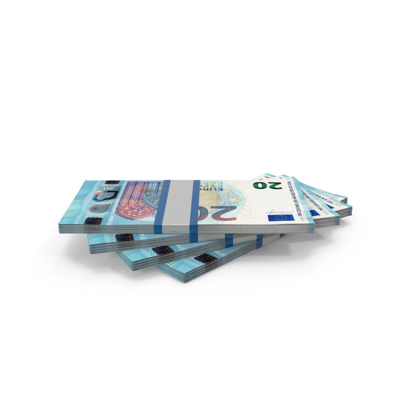 Twenty Note: Money Four Currency Lots Euro 20 Money PNG & PSD Images