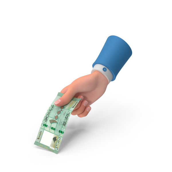 Currency: Money Right Hand Giving Lebanese 100000 Livres Note PNG & PSD Images