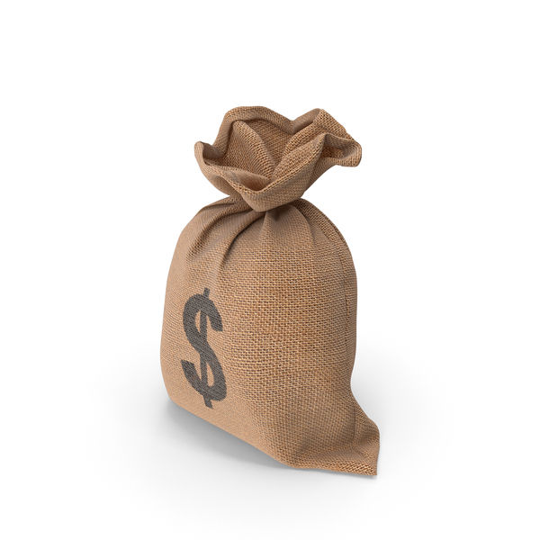 Bag: Money Sack With Dollar Symbol PNG & PSD Images