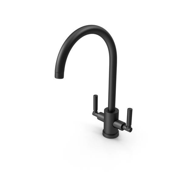 Mixer Faucet: Monobloc Kitchen Tap Matt Black PNG & PSD Images Mixer Faucet: Monobloc Kitchen Tap Matt Black PNG & PSD Images