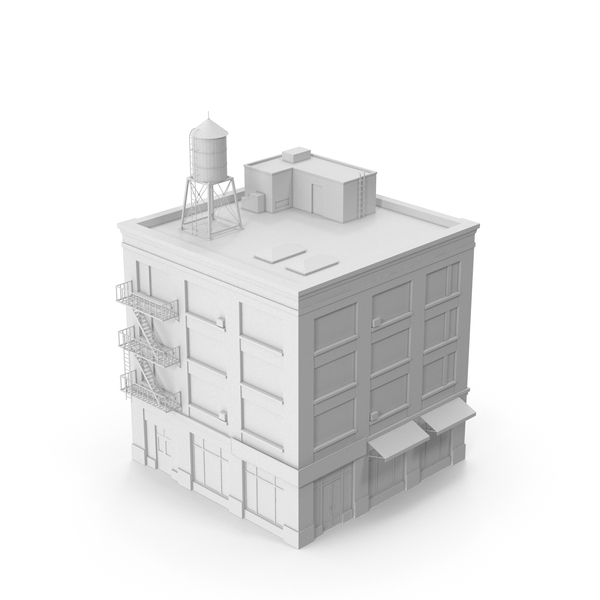 Monochrome Apartment Building PNG & PSD Images