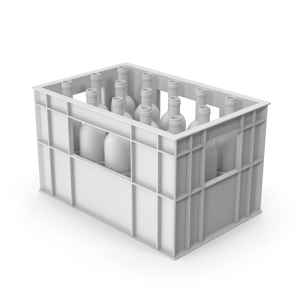 Monochrome Bottle Crate With Bottles PNG & PSD Images Monochrome Bottle Crate With Bottles PNG & PSD Images