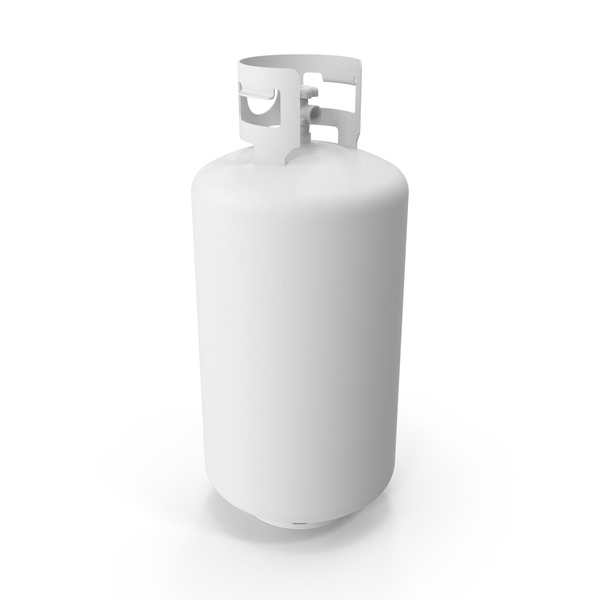 Cylinder: Monochrome Gas Tank PNG & PSD Images