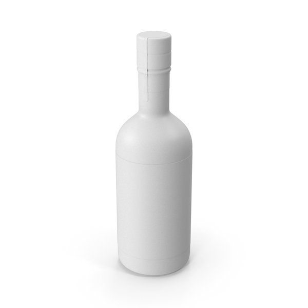 Monochrome Gin Bottle PNG & PSD Images Monochrome Gin Bottle PNG & PSD Images