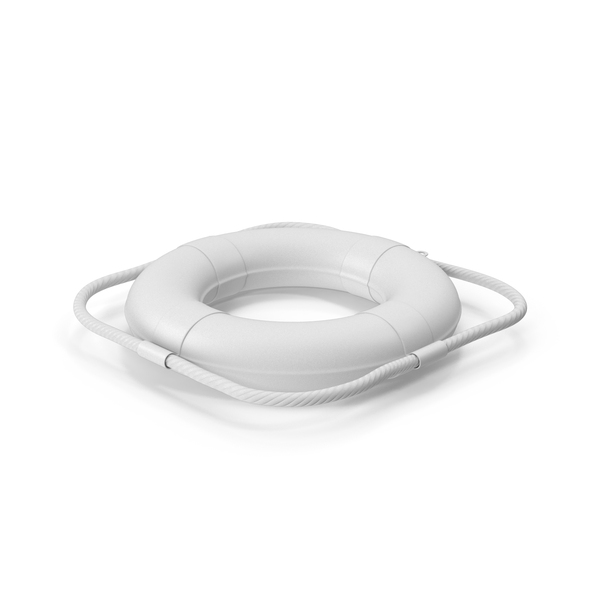 Saver: Monochrome Life Saving Buoy PNG & PSD Images