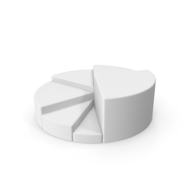 Monochrome Pie Chart PNG & PSD Images