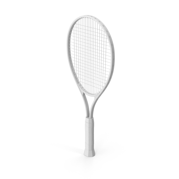 Racquet: Monochrome Tennis Racket PNG & PSD Images