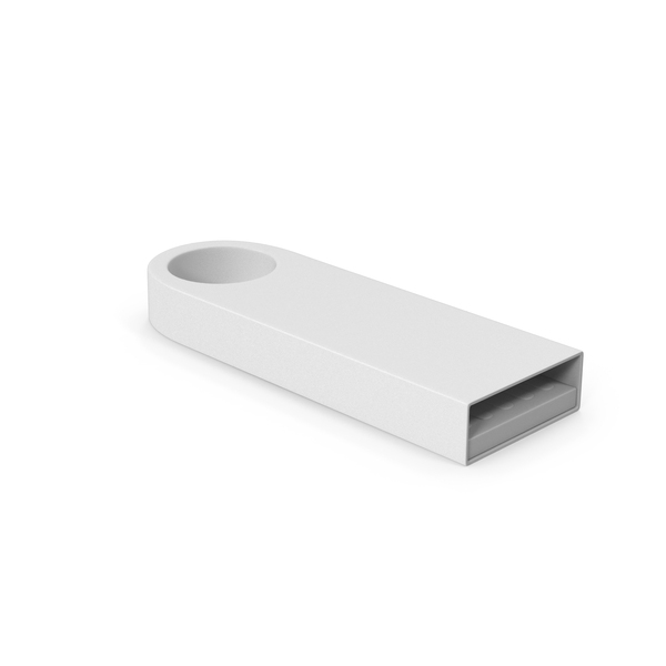 Cable: Monochrome USB Flash Drive PNG & PSD Images