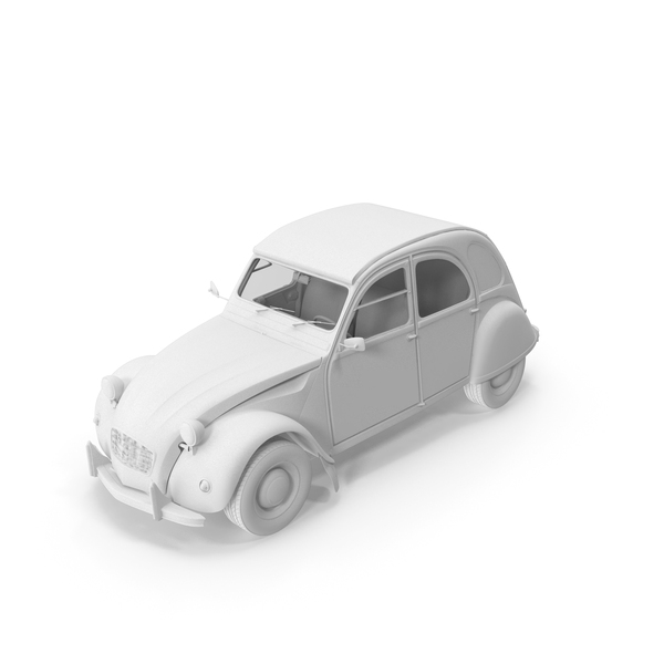 Monochrome Vintage Car PNG & PSD Images
