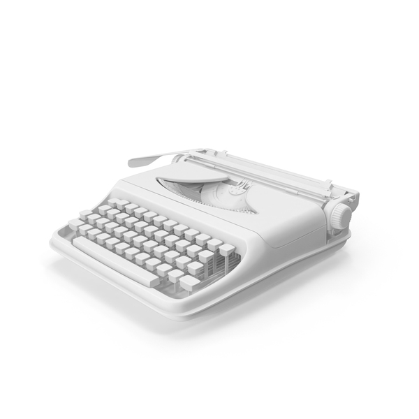 Monochrome Vintage Typewriter PNG & PSD Images Monochrome Vintage Typewriter PNG & PSD Images
