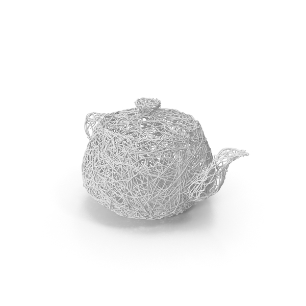 Monochrome Wire Sculpture Teapot PNG & PSD Images Monochrome Wire Sculpture Teapot PNG & PSD Images