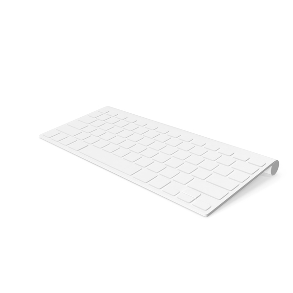 Computer: Monochrome Wireless Keyboard PNG & PSD Images Computer: Monochrome Wireless Keyboard PNG & PSD Images