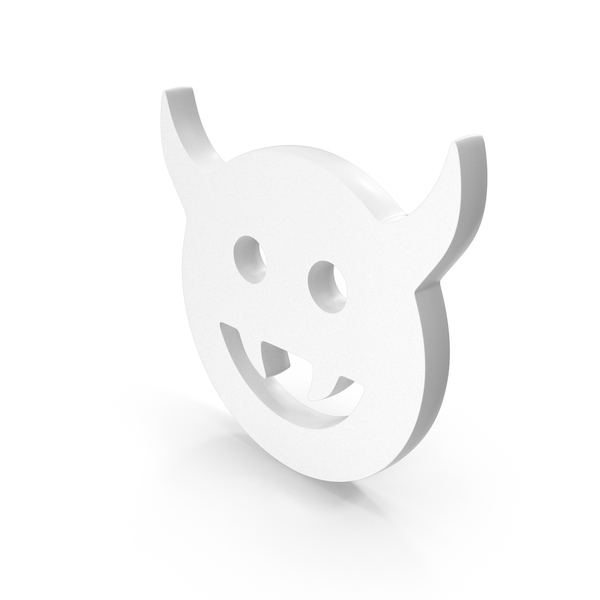 Symbols: Monster Icon White PNG & PSD Images Symbols: Monster Icon White PNG & PSD Images