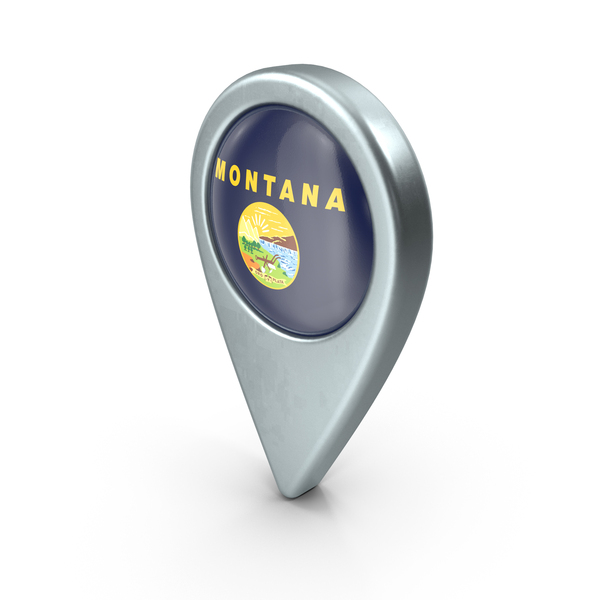 Montana State Flag Location PNG & PSD Images