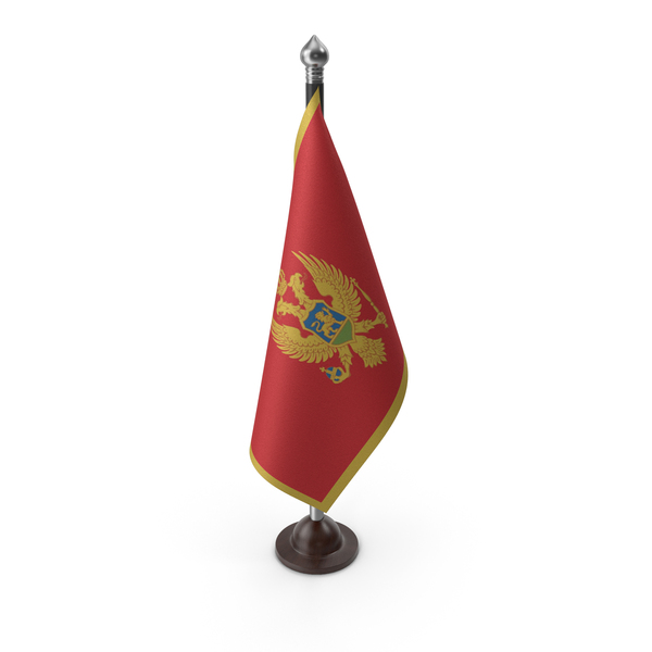 Montenegro Cloth Flag Stand PNG & PSD Images Montenegro Cloth Flag Stand PNG & PSD Images