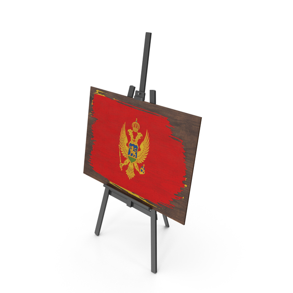 Painting: Montenegro Country Flag Paint On Wooden Board PNG & PSD Images Painting: Montenegro Country Flag Paint On Wooden Board PNG & PSD Images