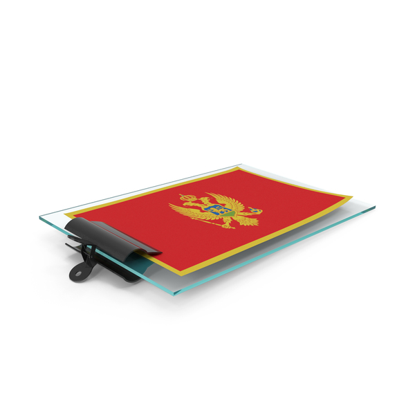 Montenegro Flag Paper On Pad PNG & PSD Images Montenegro Flag Paper On Pad PNG & PSD Images