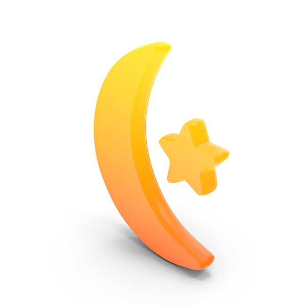 Symbols: Moon Star Symbol PNG & PSD Images