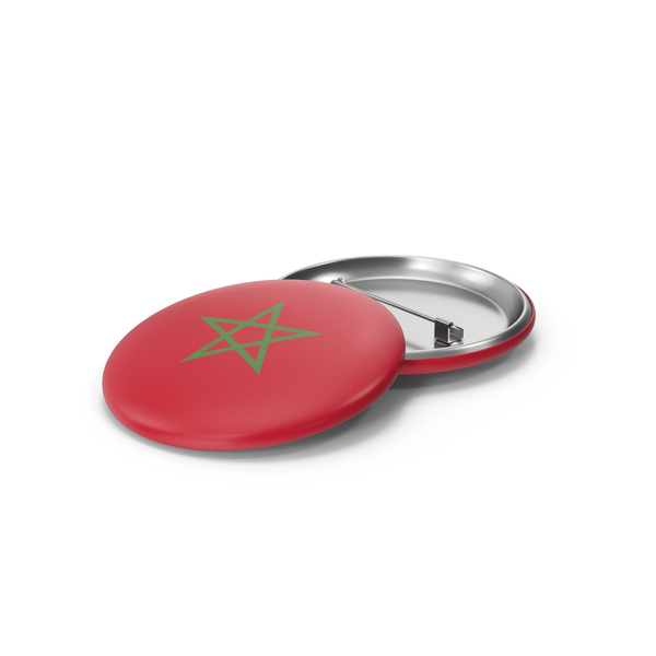 Morocco Flag Badge PNG & PSD Images Morocco Flag Badge PNG & PSD Images
