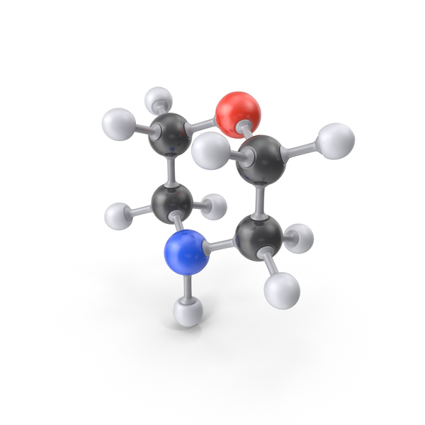 Morpholine Molecule PNG & PSD Images Morpholine Molecule PNG & PSD Images