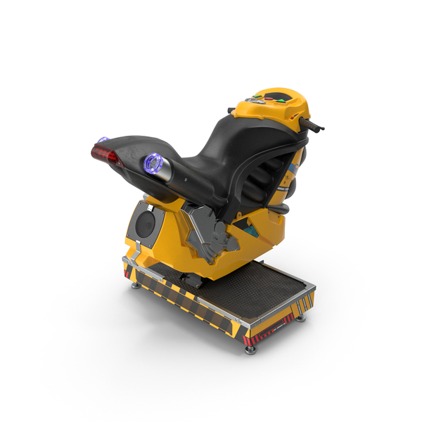 Games: Motorcycle Arcade Platform PNG & PSD Images