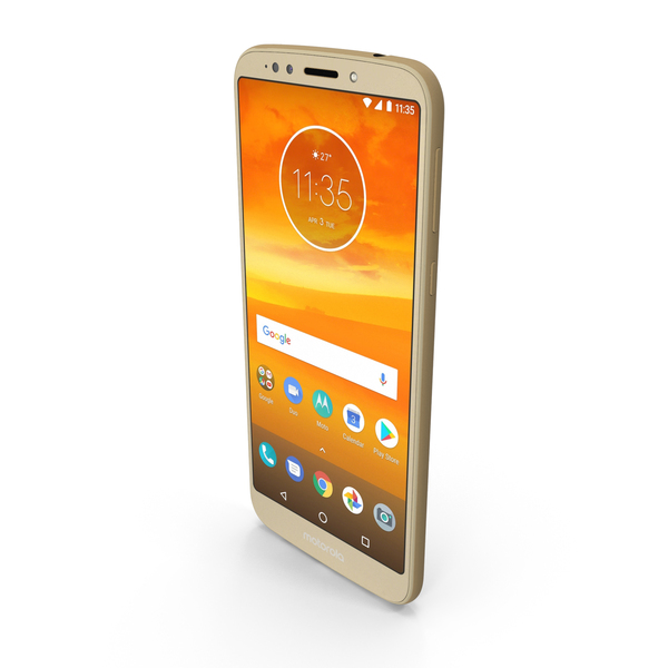 Smartphone: Motorola Moto E5 Plus Fine Gold PNG & PSD Images Smartphone: Motorola Moto E5 Plus Fine Gold PNG & PSD Images