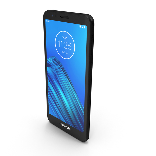 Smartphone: Motorola Moto E6 Black PNG & PSD Images Smartphone: Motorola Moto E6 Black PNG & PSD Images