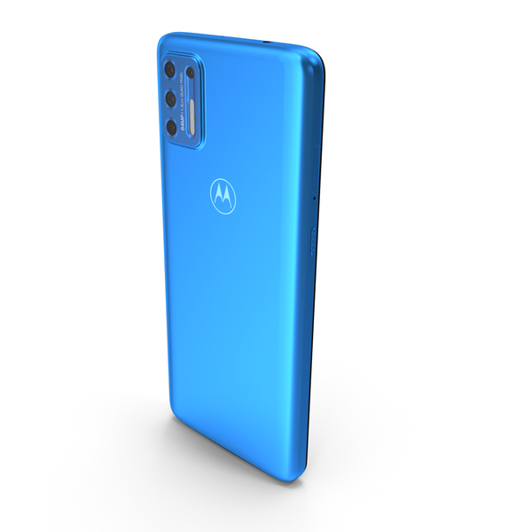 Smartphone: Motorola Moto G9 Plus Blue PNG & PSD Images