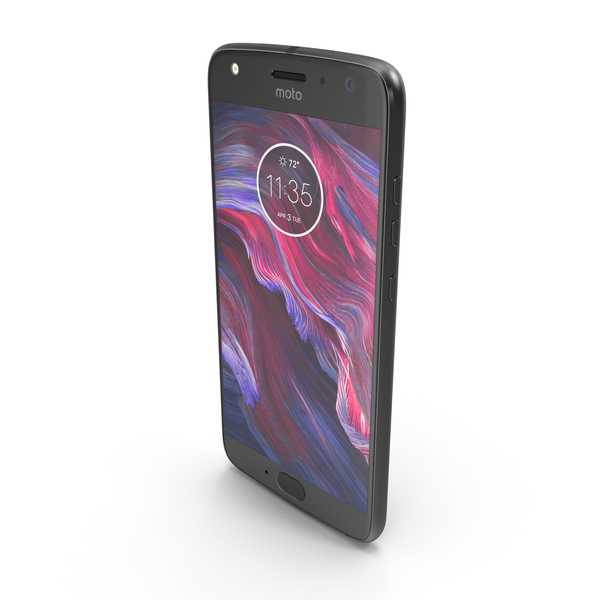 Smartphone: Motorola Moto X4 Super Black PNG & PSD Images