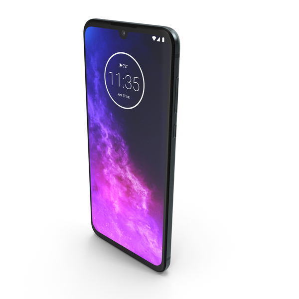 Smartphone: Motorola One Zoom Electric Gray PNG & PSD Images