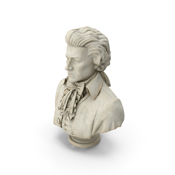 Mozart Bust PNG & PSD Images Mozart Bust PNG & PSD Images