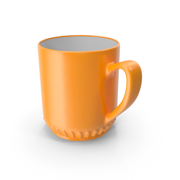 Mug Orange PNG Images & PSDs for Download | PixelSquid - S123410523