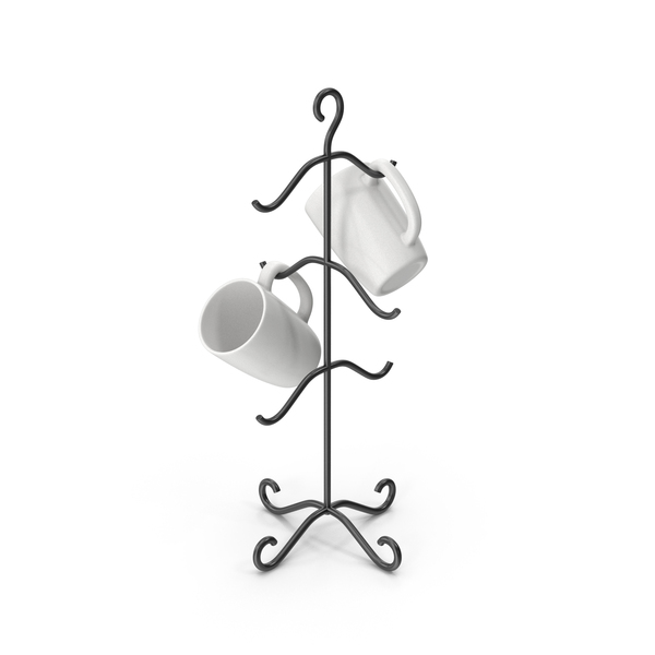 Mug Tree Stand With Mugs PNG & PSD Images Mug Tree Stand With Mugs PNG & PSD Images