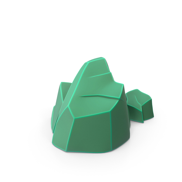 Rock: Multi Green Toon Stones PNG & PSD Images Rock: Multi Green Toon Stones PNG & PSD Images