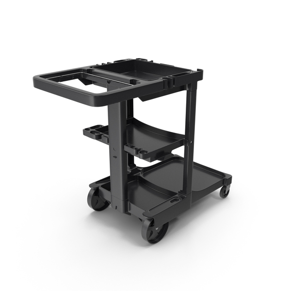 Cart: Multi Shelf Cleaning Trolley PNG & PSD Images Cart: Multi Shelf Cleaning Trolley PNG & PSD Images