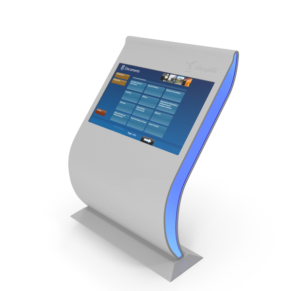 Electronic: Multi Touch Screen Kiosk For Lobby PNG & PSD Images