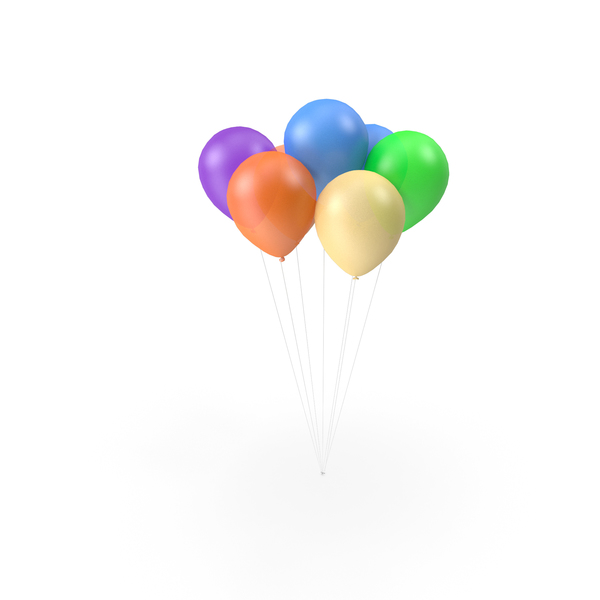 Multicolor Balloons PNG & PSD Images Multicolor Balloons PNG & PSD Images