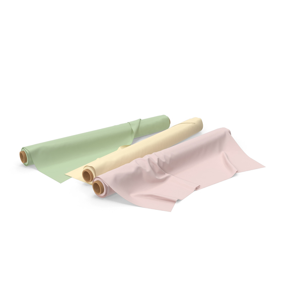 Multicolored Fabric Rolls PNG & PSD Images Multicolored Fabric Rolls PNG & PSD Images