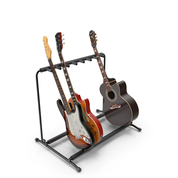 Multiple Guitar Rack Stand with Guitars PNG & PSD Images Multiple Guitar Rack Stand with Guitars PNG & PSD Images