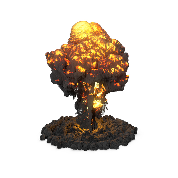 Mushroom Cloud Explosion PNG & PSD Images