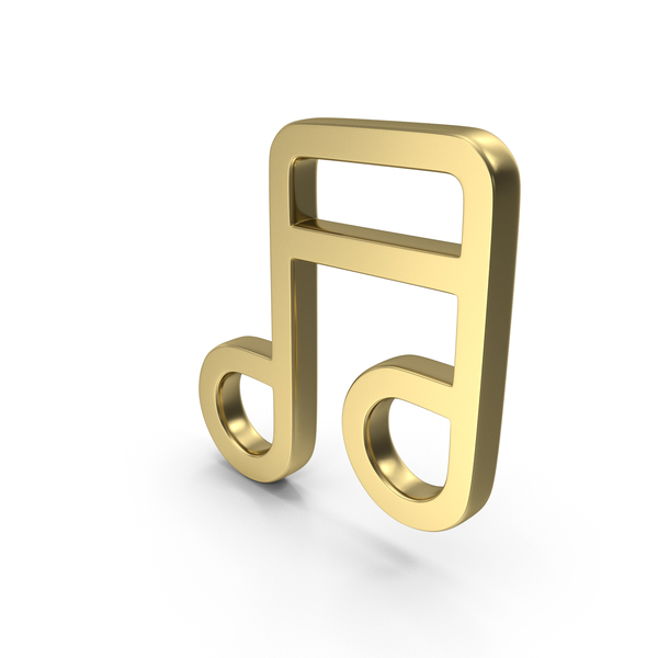 Music Logo Shape Gold PNG & PSD Images Music Logo Shape Gold PNG & PSD Images
