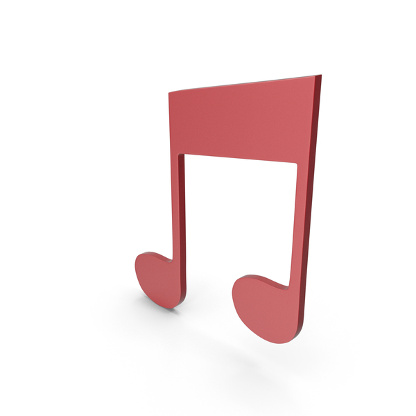 Music Note Red PNG Images & PSDs for Download | PixelSquid - S115929753