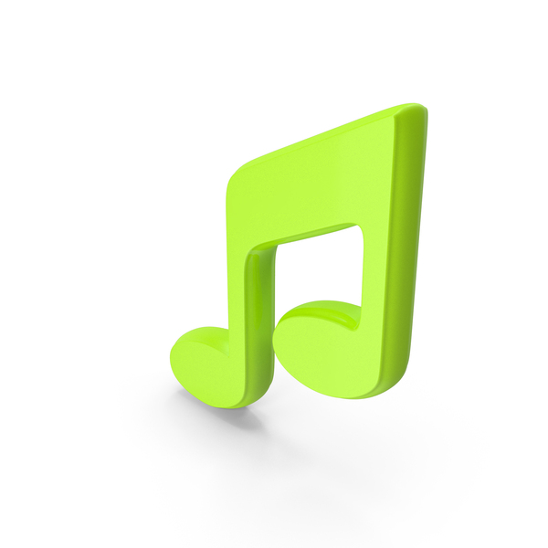 Music Symbol Green PNG Images & PSDs for Download | PixelSquid - S117629202