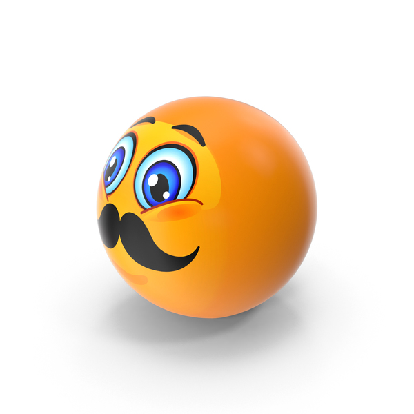 Facial Expression: Mustache Emoji PNG & PSD Images Facial Expression: Mustache Emoji PNG & PSD Images