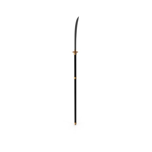Samurai Sword: Naginata PNG & PSD Images Samurai Sword: Naginata PNG & PSD Images