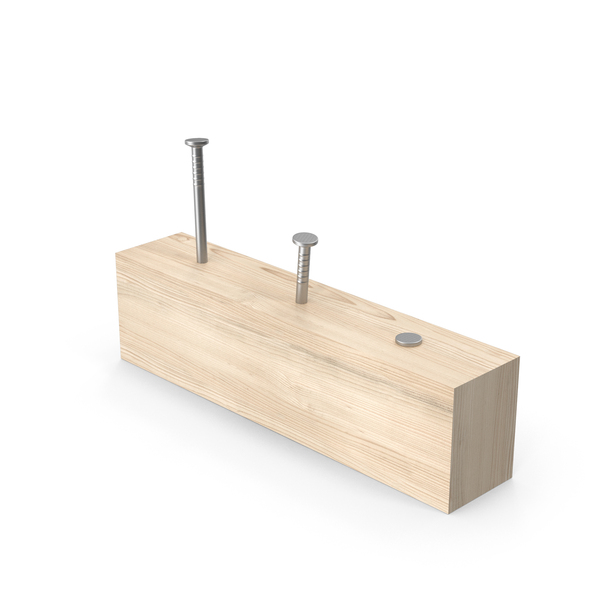 Nail Large Wood Chrome PNG & PSD Images Nail Large Wood Chrome PNG & PSD Images